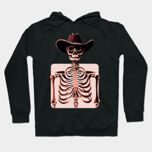 Western Cowboy Skeleton Hoodie